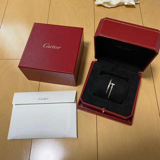 人気の贈り物が大集合 Cartier ジュストアンクルブレスレットWG Cartier - ブレスレット/バングル 人気の贈り物が大集合 Cartier ジュストアンクルブレスレットWG Cartier - ブレスレット/バングル