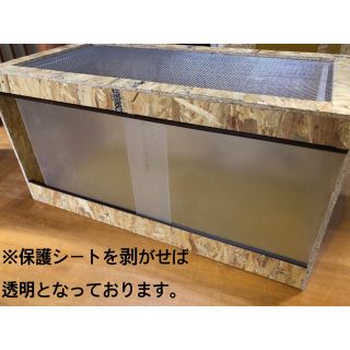 爬虫類飼育ケージ⭐️天井金網仕様(SALE価格)