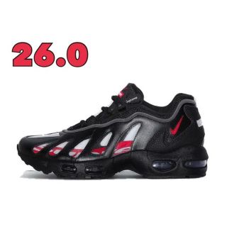 シュプリーム(Supreme)のsupreme NIKE AIR MAX96 black 26(スニーカー)