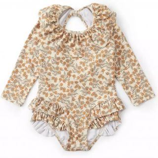 ザラキッズ(ZARA KIDS)のレモン柄　スイムウェア　90(水着)