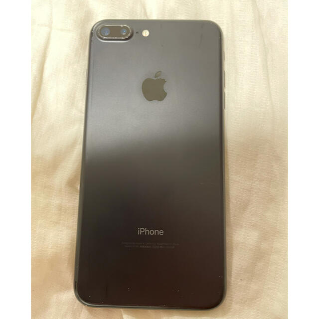 iPhone(アイフォーン)のiPhone7plus 128GB ブラック ジャンク スマホ/家電/カメラのスマートフォン/携帯電話(スマートフォン本体)の商品写真