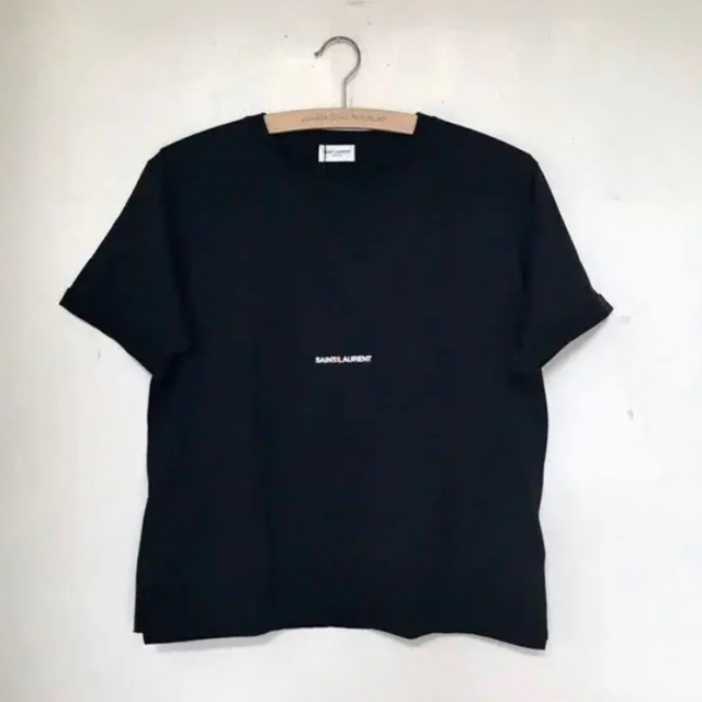 Tシャツ【新品未使用】 SAINT LAURENT サンローラン Tシャツ　ロゴ　S