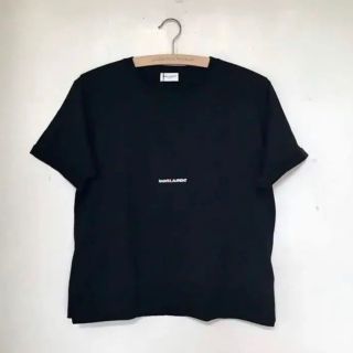 サンローラン(Saint Laurent)の【新品未使用】 SAINT LAURENT サンローラン Tシャツ　ロゴ　S(Tシャツ(半袖/袖なし))