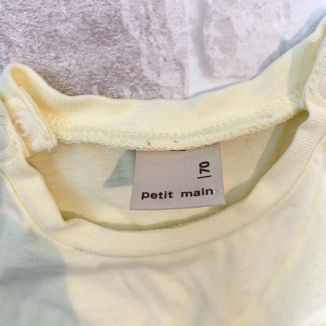 petit main(プティマイン)の (arisu様専用)petitmainチュールお花チュニック　ベビー服 キッズ/ベビー/マタニティのベビー服(~85cm)(ワンピース)の商品写真