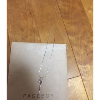 ページボーイ(PAGEBOY)の新品♡ネックレス シルバー(ネックレス)