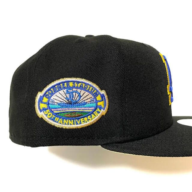 NEW ERA(ニューエラー)のnewera ロサンゼルスドジャース　海外限定　1/2 メンズの帽子(キャップ)の商品写真