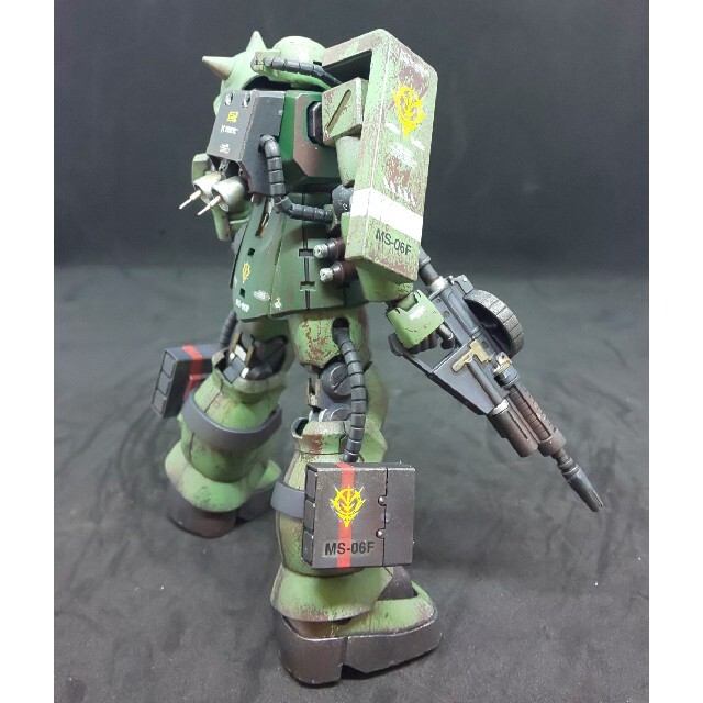 週末限定値下送料込 ガンプラ  F2ザク 1/144 MS-06F-2 完成品 2