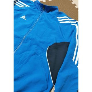 アディダス(adidas)の☆adidas アディダス ウインドブレーカー ナイロンジャケット コバルトブル(ナイロンジャケット)