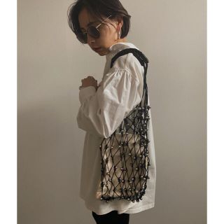 アメリヴィンテージ(Ameri VINTAGE)のAmeri vintage MEDI DOT KNITTING BAG(ショルダーバッグ)