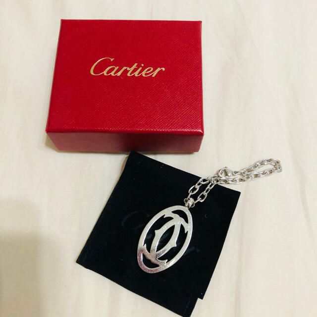 Cartier(カルティエ)の専用/Cartier ロゴ キーチャーム レディースのファッション小物(キーホルダー)の商品写真