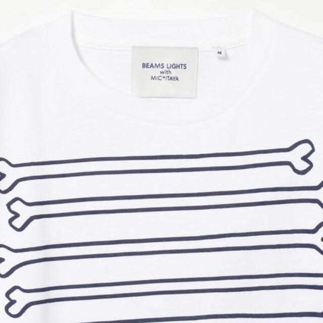 BEAMS(ビームス)の★新品★ビームス BONE LONG SLEEVE T-SHIRT ホワイト/S メンズのトップス(Tシャツ/カットソー(七分/長袖))の商品写真