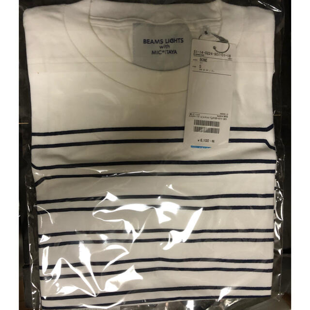BEAMS(ビームス)の★新品★ビームス BONE LONG SLEEVE T-SHIRT ホワイト/S メンズのトップス(Tシャツ/カットソー(七分/長袖))の商品写真