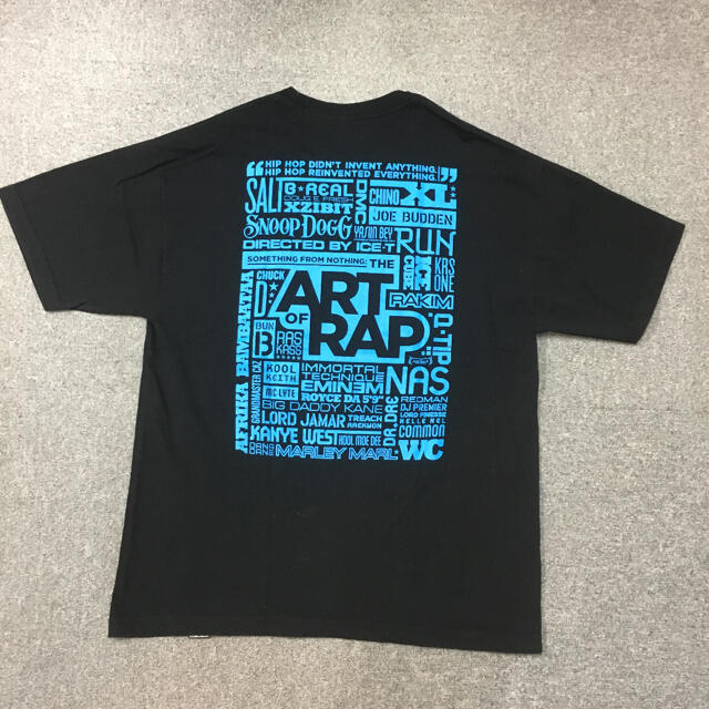 DISSIZIT(ディスイズイット)の【HIPHOP】ART OF RAP Tシャツ XL 【オフィシャル】 メンズのトップス(Tシャツ/カットソー(半袖/袖なし))の商品写真