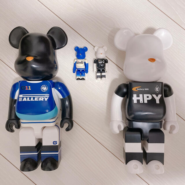 【美品】400% 100%セット Gallery1950 BE@RBRICK