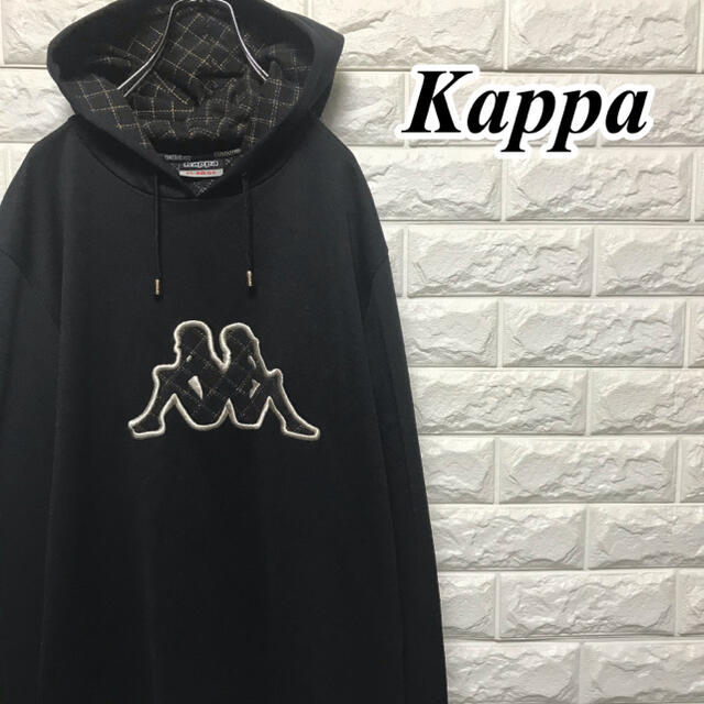 Kappa(カッパ)の【Kappa】刺繍ビッグロゴ ゴージャスカラー パーカー メンズのトップス(パーカー)の商品写真