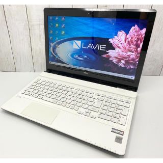 エヌイーシー(NEC)の最高性能 NEC ノートPC Core i7 SSD512GB メモリ16GB(ノートPC)