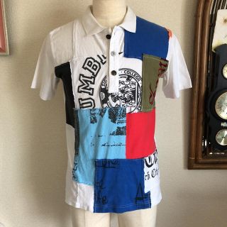 メンズビギ(MEN'S BIGI)のメンズビギンプリントポロシャツ(ポロシャツ)