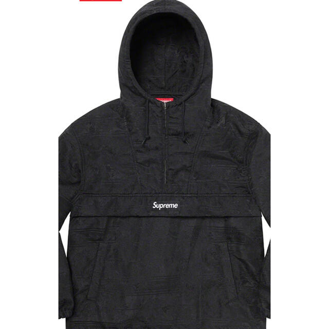 Supreme(シュプリーム)のSUPREME  Floral Tapestry Anorak Black S メンズのジャケット/アウター(ブルゾン)の商品写真