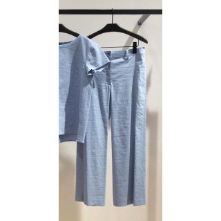 Theory 18SS リネンストレートパンツ