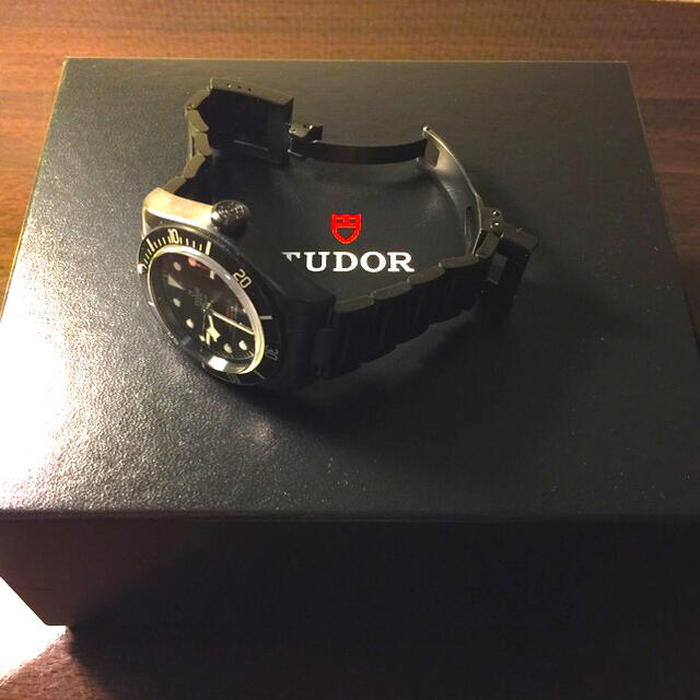 Tudor(チュードル)の【美品】TUDOR チュードル ヘリテージ ブラックベイ［79230DK］ メンズの時計(腕時計(アナログ))の商品写真