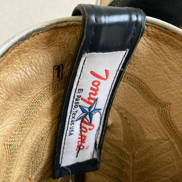 Tony Lama(トニーラマ)のなし様専用　　TonyLama トニーラマ　レディース　ウエスタンショートブーツ レディースの靴/シューズ(ブーツ)の商品写真
