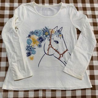 ギャップキッズ(GAP Kids)のGAP kids  女児  130cm  長袖Tシャツ(Tシャツ/カットソー)