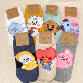 ボウダンショウネンダン(防弾少年団(BTS))のBTS BT21 BABY 靴下 7足セット(ソックス)