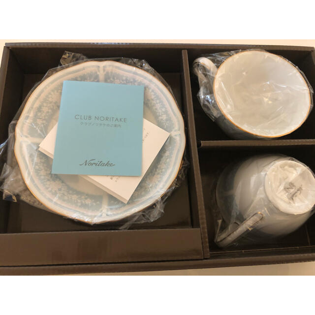 Noritake(ノリタケ)のNoritake ティーカップペアセット インテリア/住まい/日用品のキッチン/食器(グラス/カップ)の商品写真