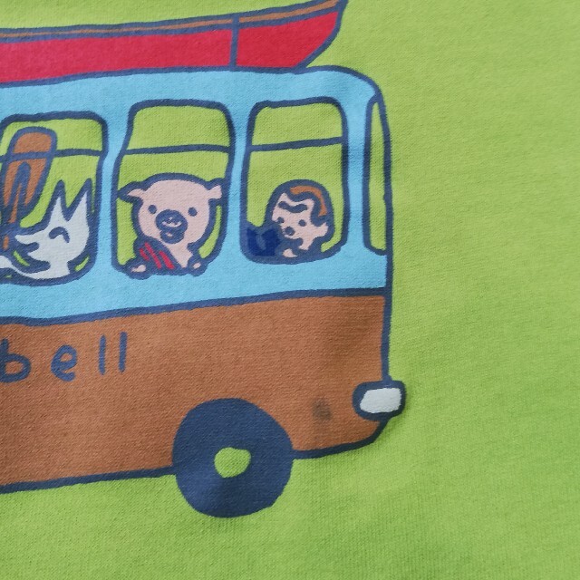 mont bell(モンベル)のモンベル　半袖シャツ キッズ/ベビー/マタニティのキッズ服男の子用(90cm~)(Tシャツ/カットソー)の商品写真