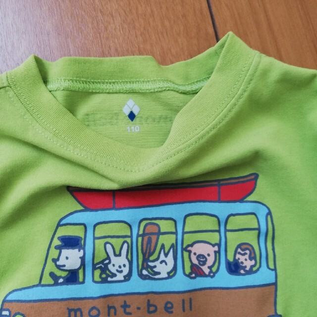 mont bell(モンベル)のモンベル　半袖シャツ キッズ/ベビー/マタニティのキッズ服男の子用(90cm~)(Tシャツ/カットソー)の商品写真