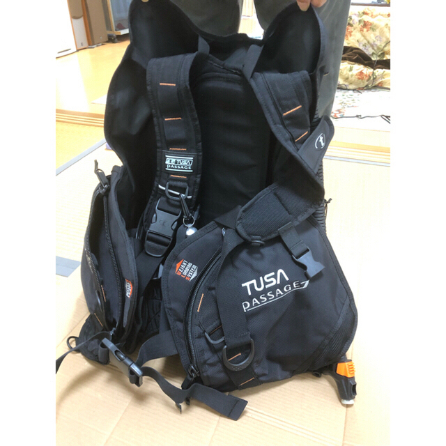 TUSA(ツサ)の未使用TUSA BCジャケット　PASSAGE スポーツ/アウトドアのスポーツ/アウトドア その他(マリン/スイミング)の商品写真