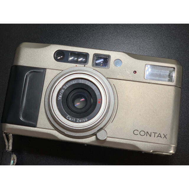 フィルムカメラcontax tvs フィルムカメラ