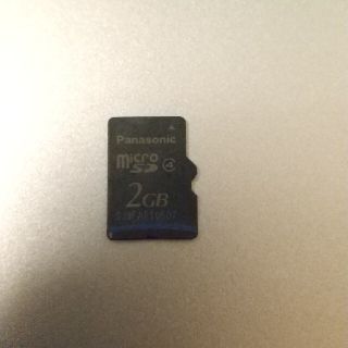 Panasonic micro SDカード 2GB(PC周辺機器)