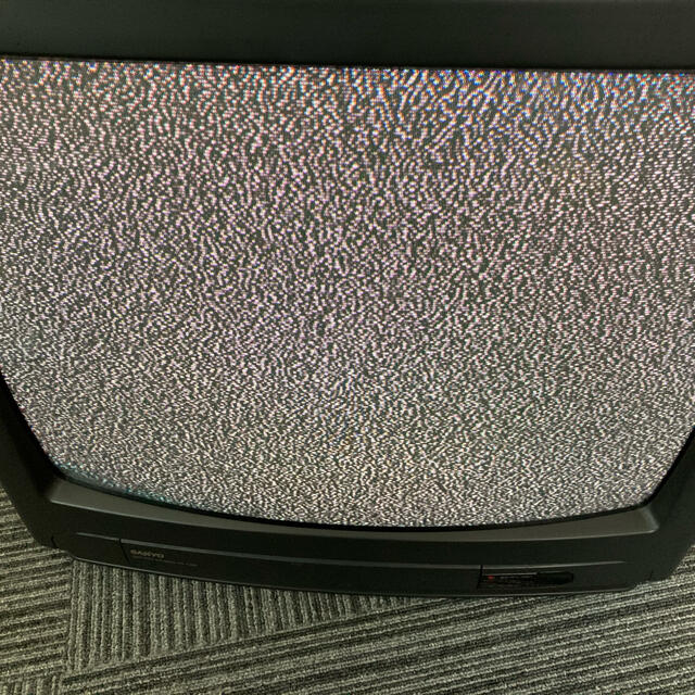 SANYO(サンヨー)のSANYO ブラウン管テレビ C-20D7 レトロ家電 スマホ/家電/カメラのテレビ/映像機器(テレビ)の商品写真