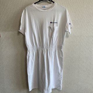 チャンピオン(Champion)の【ぽめぽめ様専用】シャツワンピ(ひざ丈ワンピース)