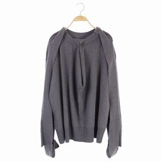 アザー(other)のアイレネ IRENE 19AW 変形ニット セーター 長袖 ウール 36 グレー(ニット/セーター)