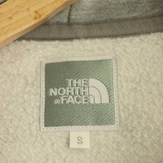 THE NORTH FACE(ザノースフェイス)のザノースフェイス フードフルジップパーカー スウェット 長袖 刺繍 S グレー レディースのトップス(パーカー)の商品写真