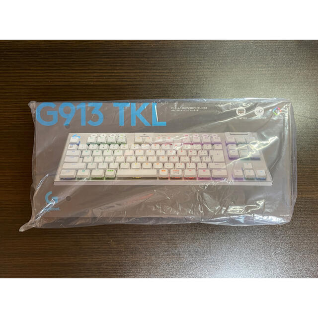 【新品】　Logicool G ロジクール  G913 TKL ホワイト