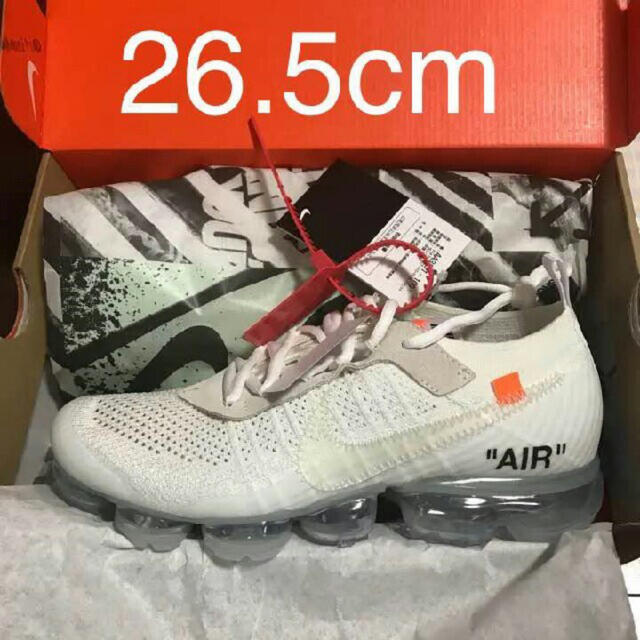 NIKE ナイキ VAPORMAX off-white THE TEN 26.5