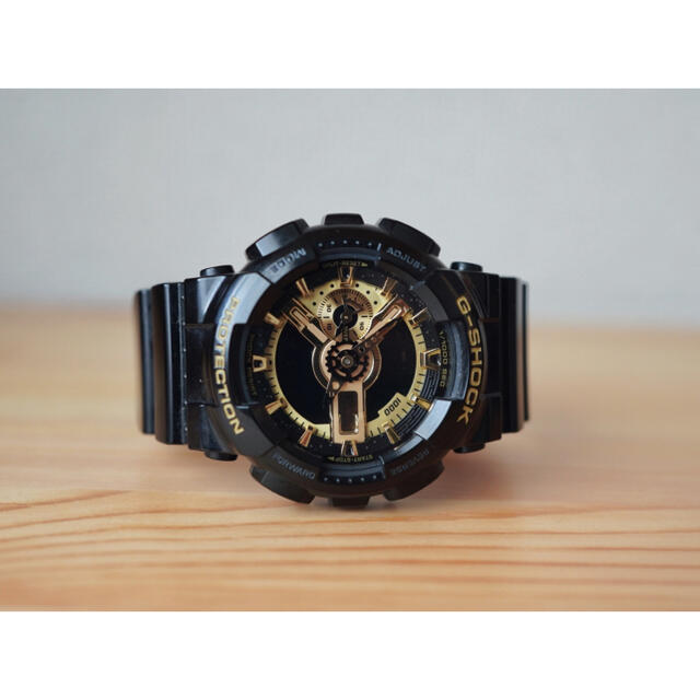 G-SHOCK - G-SHOCK 黒金 ブラックゴールド GA110GBの通販 by dch's