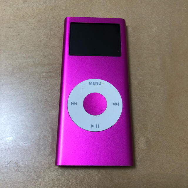 Apple(アップル)のiPod  nano 4GB 第2世代　ジャンク品ですが、動作確認済です。 スマホ/家電/カメラのオーディオ機器(ポータブルプレーヤー)の商品写真