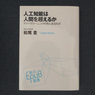 人工知能は人間を超えるか ディ－プラ－ニングの先にあるもの(ビジネス/経済)