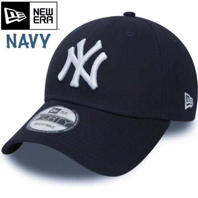 NEW ERA(ニューエラー)のニューエラ キャップ NY ヤンキース ネイビー メンズの帽子(キャップ)の商品写真