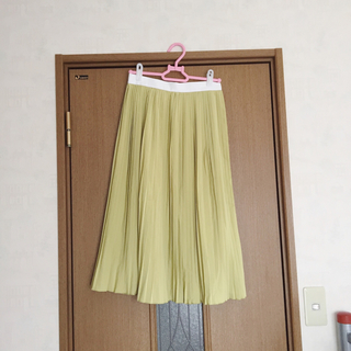 ハコ(haco!)の配色プリーツ ロングスカート(ロングスカート)