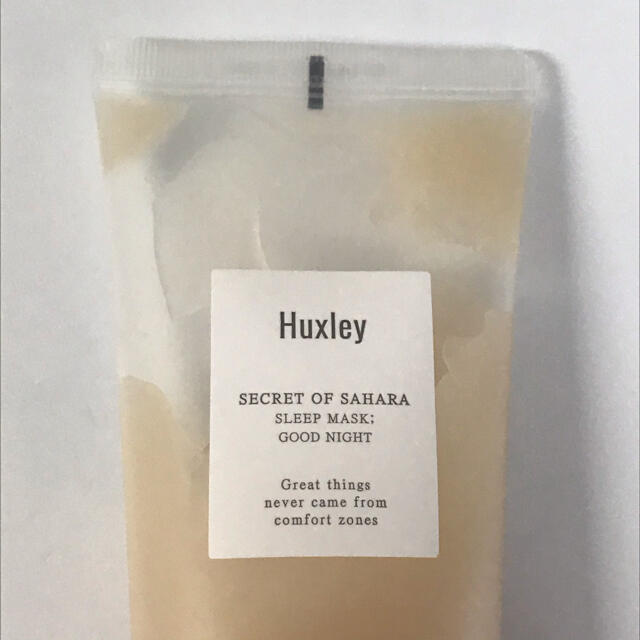 Huxley ハクスリー　スリープマスク グッドナイト 120g コスメ/美容のスキンケア/基礎化粧品(パック/フェイスマスク)の商品写真