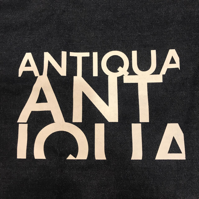 antiqua(アンティカ)のアンティカ　デニム生地のエコバッグ レディースのバッグ(エコバッグ)の商品写真
