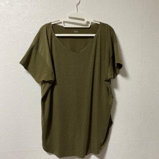 ユニクロ(UNIQLO)の専用　エアリズムシームレスVネックロングT 2点(Tシャツ(半袖/袖なし))