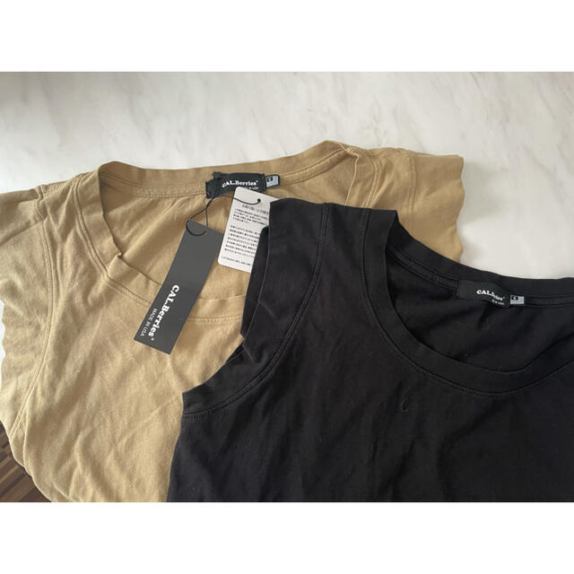 JOURNAL STANDARD(ジャーナルスタンダード)のCAL．Berries tシャツ2枚セット レディースのトップス(Tシャツ(半袖/袖なし))の商品写真
