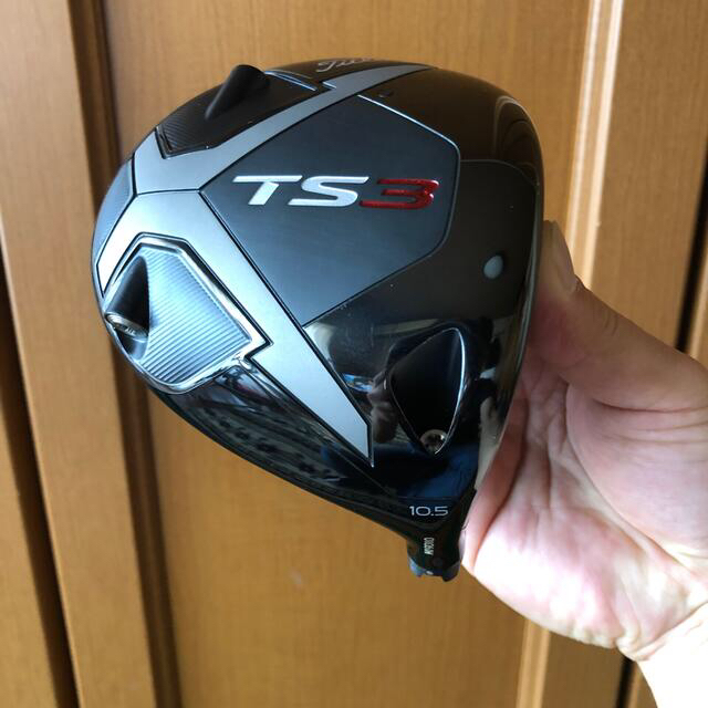 Titleist(タイトリスト)の【美品】タイトリストTS3 10.5ドライバーヘッドのみ スポーツ/アウトドアのゴルフ(クラブ)の商品写真