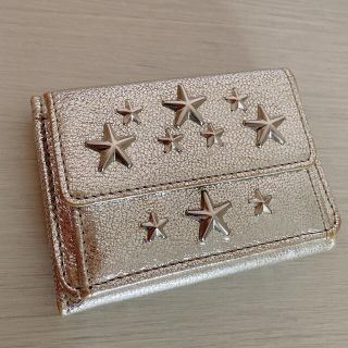 ジミーチュウ(JIMMY CHOO)のジミーチュウ　ゴールドミニ財布(財布)